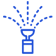 Sprinkler and outdoor plumbing icon